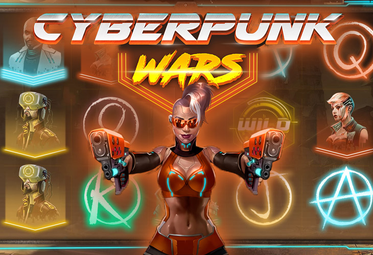 Cyberpunk Wars - Woohoo slot at Snatch Casino Casino